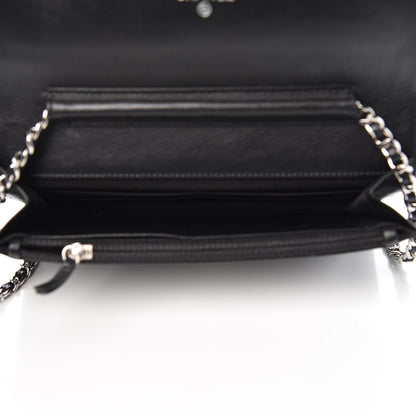 Chanel Caviar Timeless CC Wallet On Chain WOC Black 14 of 18