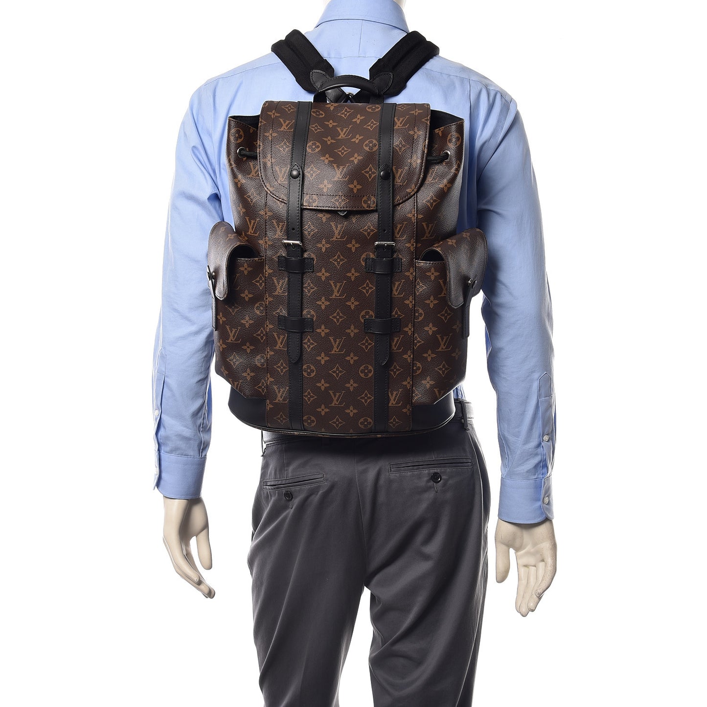 Monogram Macassar Christopher PM Backpack