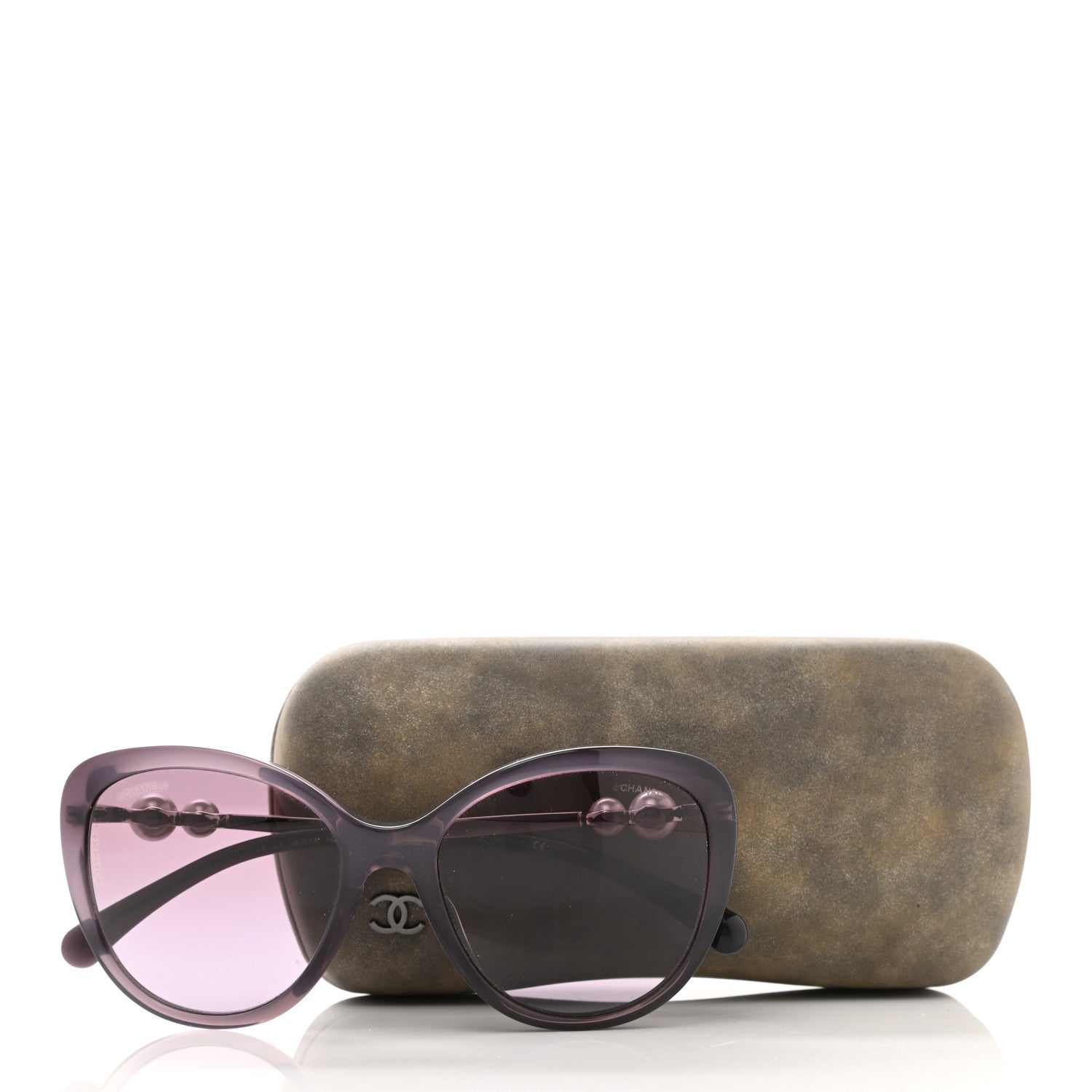 Chanel Pearl Sunglasses 5338-H-A Purple 7 of 7