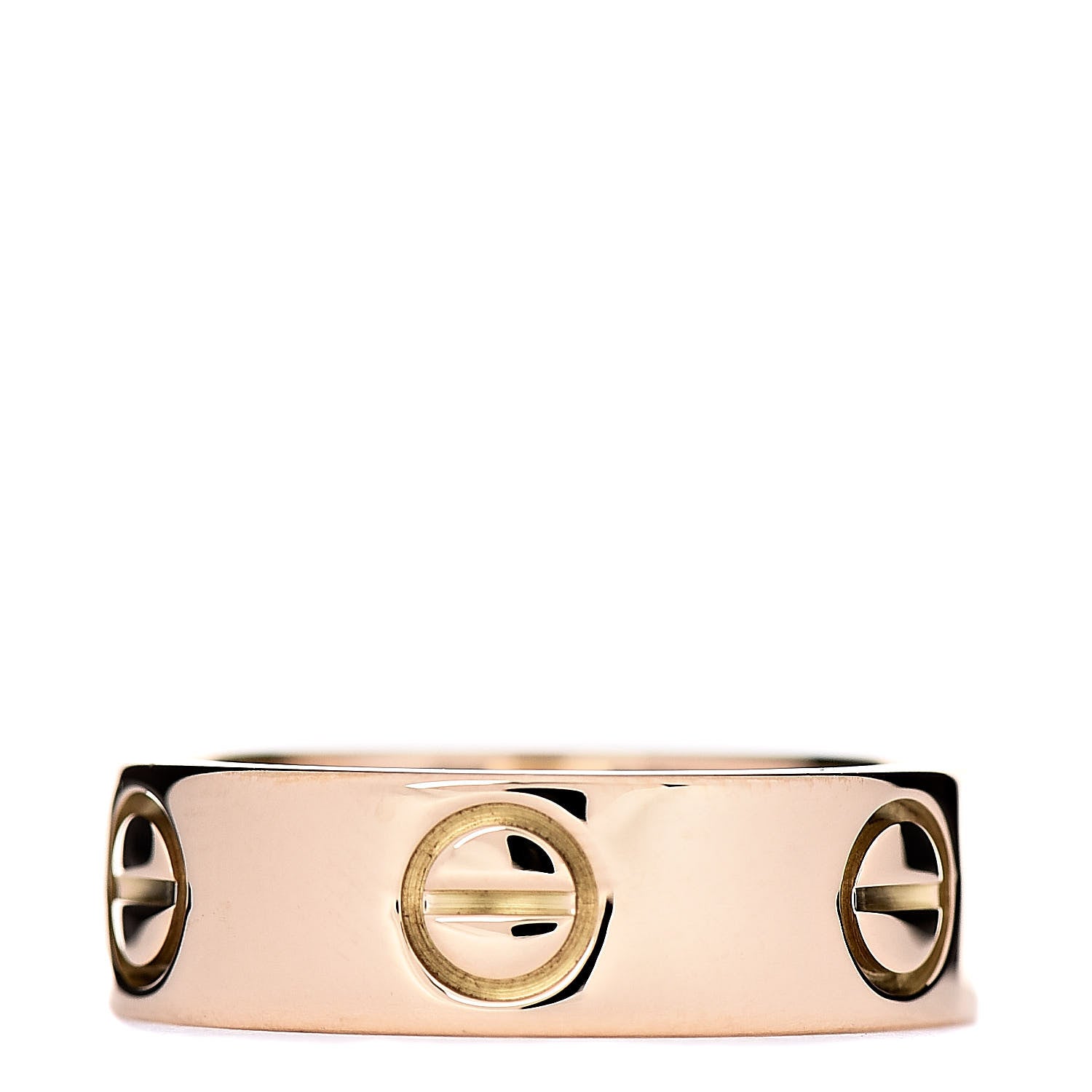 Cartier 18K Yellow Gold 5.5mm LOVE Ring 49 4.75 1 of 5