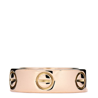 Cartier 18K Yellow Gold 5.5mm LOVE Ring 49 4.75 1 of 5