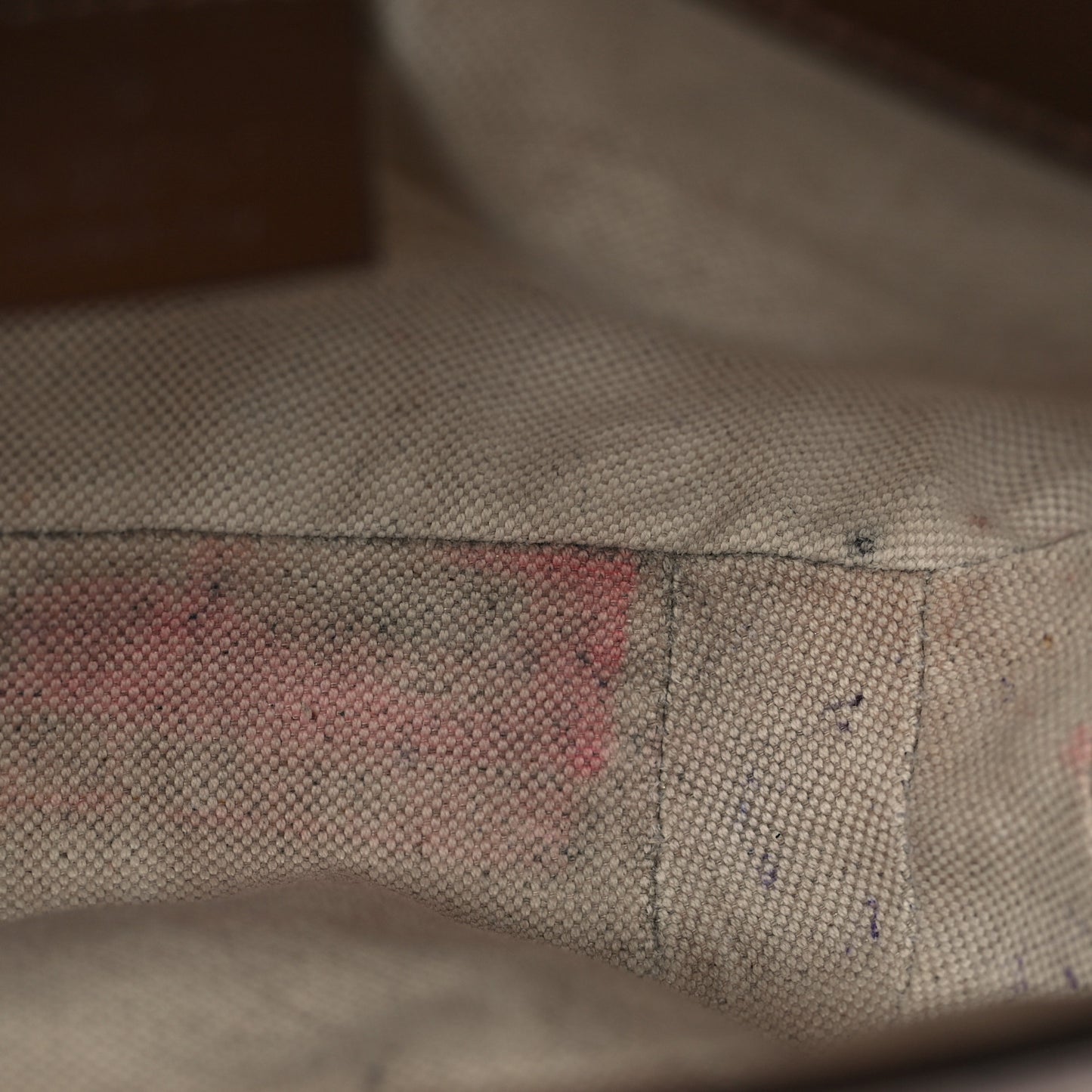GG Supreme Monogram Azalea Calfskin Web Mini Horsebit 1955 Shoulder Bag Beige Ebony Brown Sugar