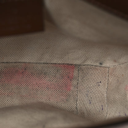 Gucci GG Supreme Monogram Azalea Calfskin Web Mini Horsebit 1955 Shoulder Bag Beige Ebony Brown Sugar 12 of 19