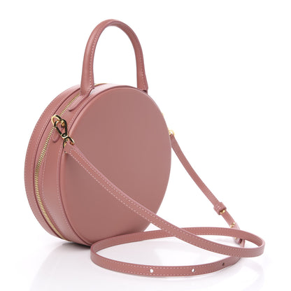 Mansur Gavriel Calfskin Circle Crossbody Blush 2 of 8
