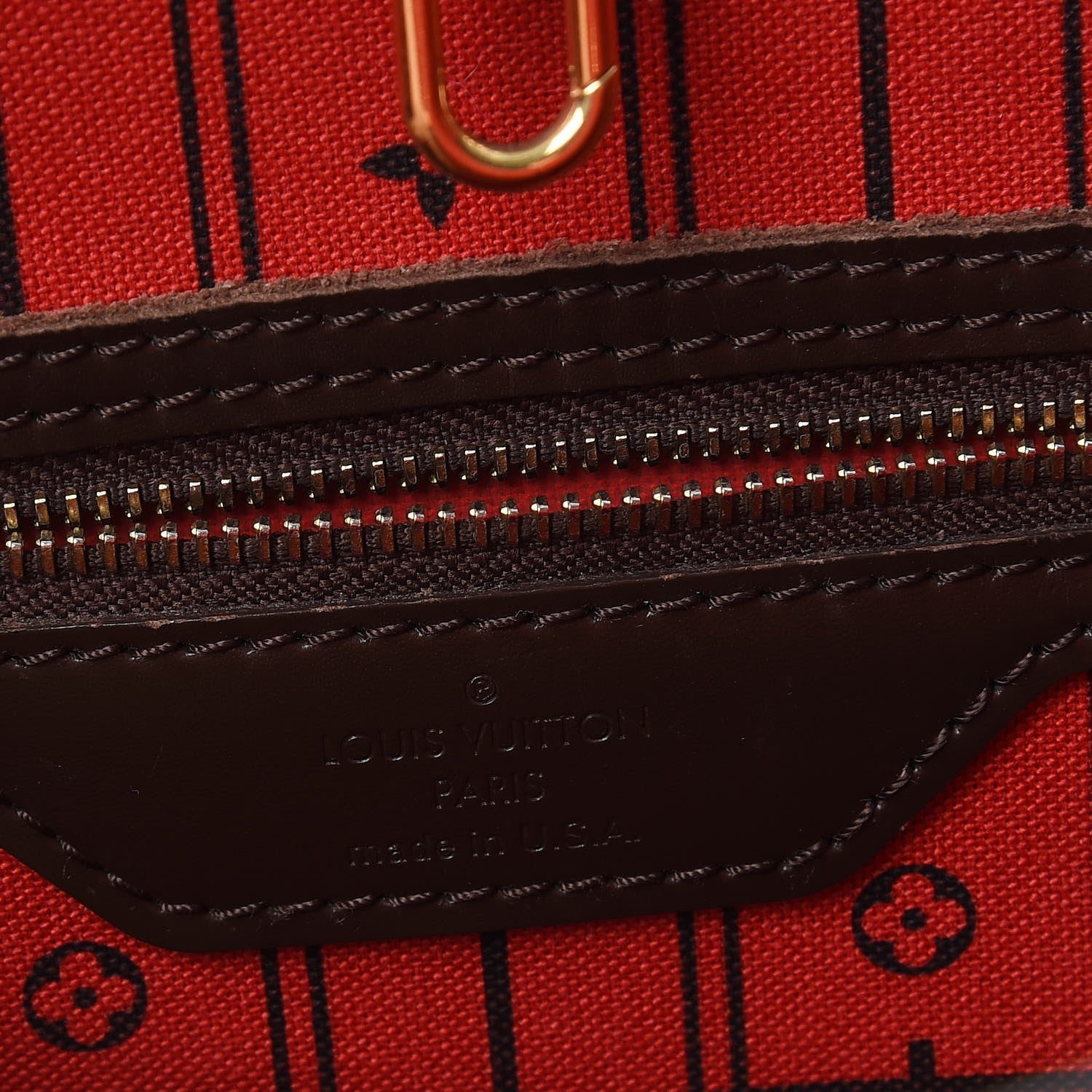 Louis Vuitton Damier Ebene Neverfull GM 6 of 20