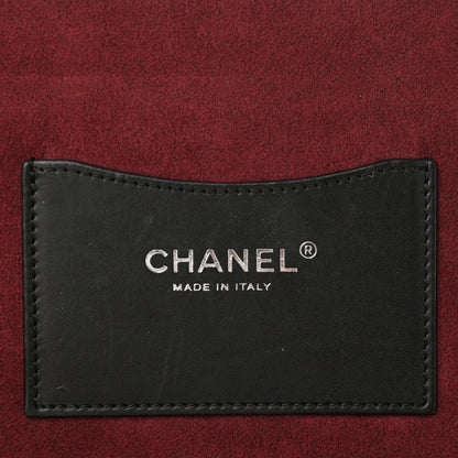 Chanel Calfskin Embossed Lucky Symbols iPad Case Black 6 of 7
