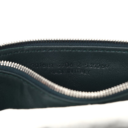 Balenciaga Velvet Logo Matelasse S BB Round Shoulder Bag Vert Emeraude 7 of 9