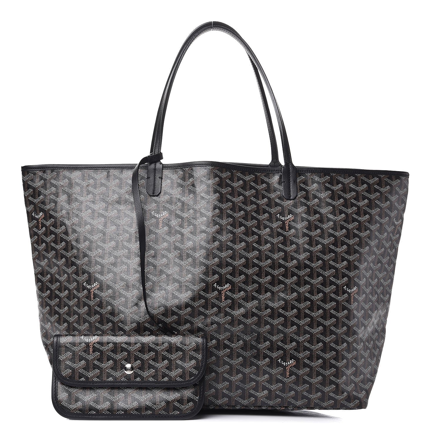 Goyard Goyardine Saint Louis GM Black 1 of 9