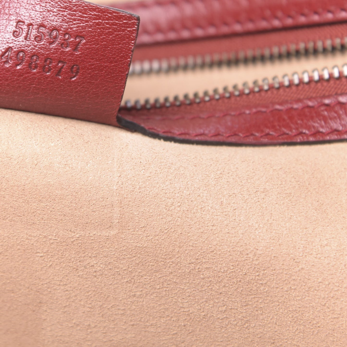 Calfskin Large Re(Belle) Top Handle Bag Red