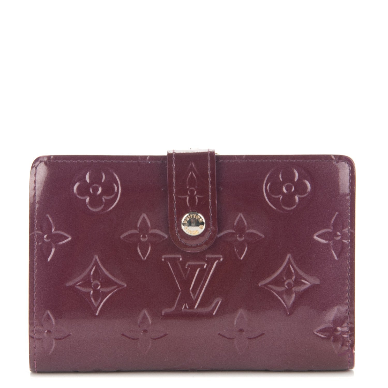 Louis Vuitton Vernis French Purse Wallet Violet 1 of 6