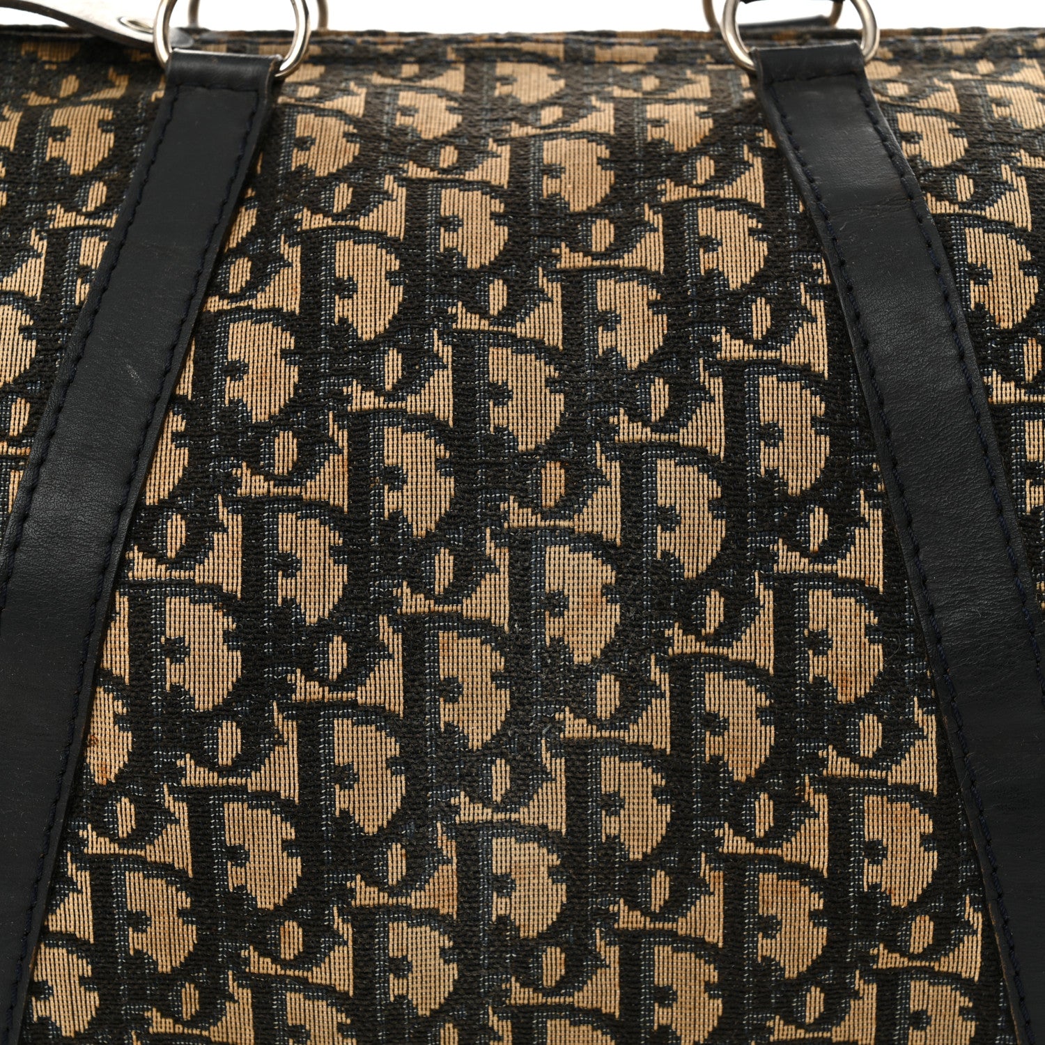 Christian Dior Monogram Boston Navy Blue 8 of 17