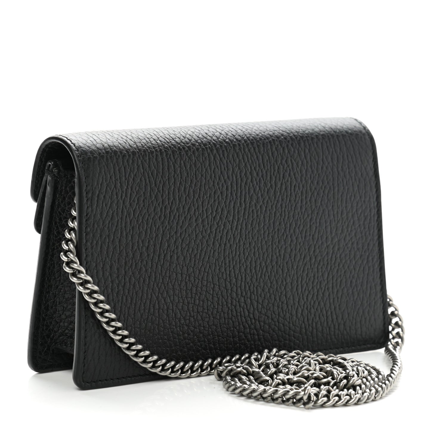 Calfskin Super Mini Dionysus Shoulder Bag Black