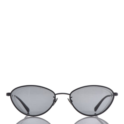 Chanel Cat Eye Sunglasses 4255 Black 2 of 8