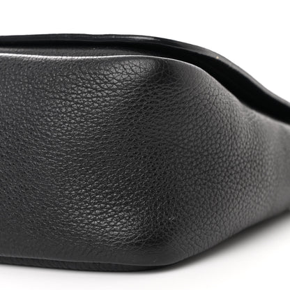 Prada Vitello Daino Soft Flap Crossbody Black 10 of 10