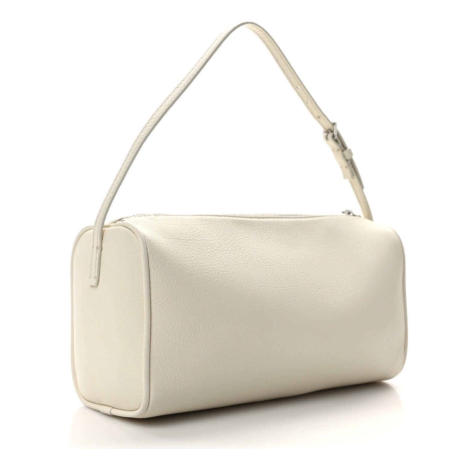 The Row Grained Calfskin 90's Bag Ivory 3 of 12