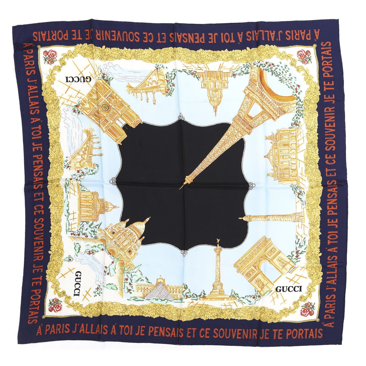 Silk Memories of Paris Scarf