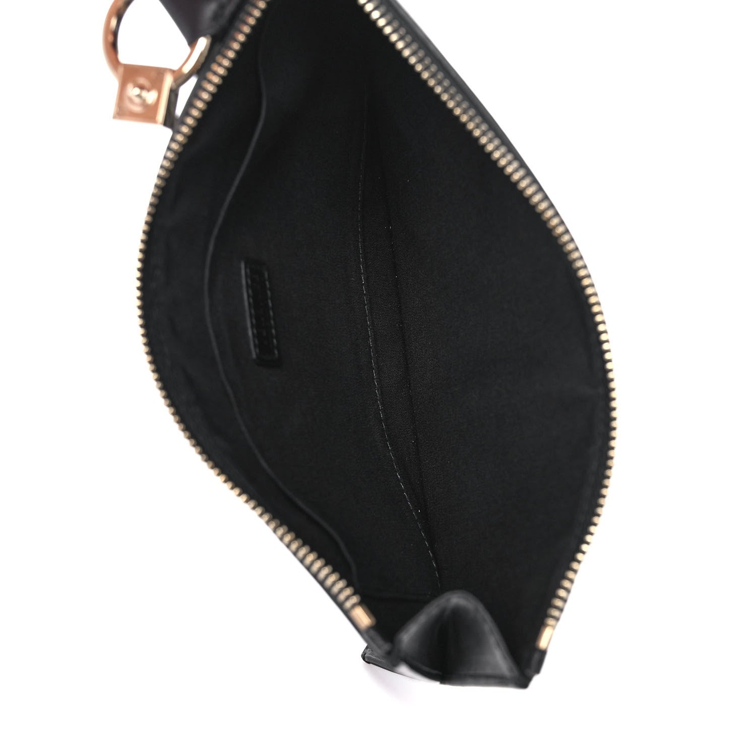 Versace Calfskin Pouch Black 5 of 12