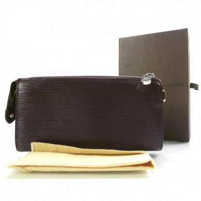 Louis Vuitton Epi Astrid Wallet Cassis Purple 2 of 7