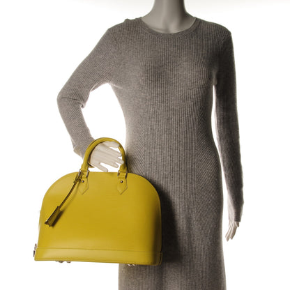 Louis Vuitton Epi Alma MM Pistache 2 of 7