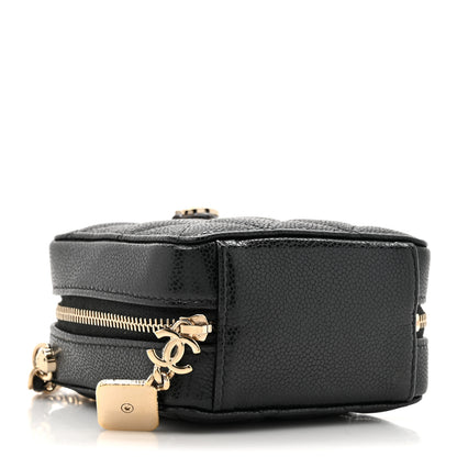 Chanel Caviar Quilted Clutch With Chain Black 4 of 10