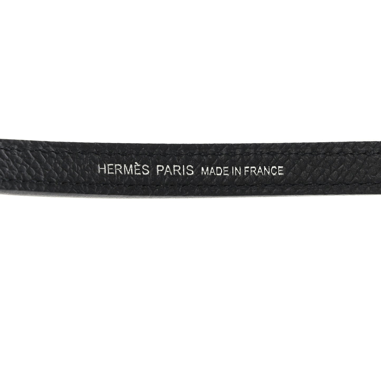 Epsom Petits Maillons Bag Strap Black Gold