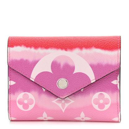 Louis Vuitton Monogram Escale Victorine Wallet Red 1 of 7
