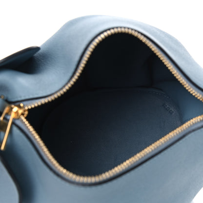 Loewe Calfskin Mini Elephant Crossbody Bag Stone Blue 4 of 4