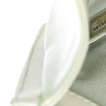 Chanel Iridescent Glazed Calfskin Quilted Small Boy Flap Light Green 11 of 12