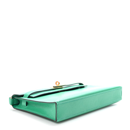 Hermes Chevre Chamkila Kelly Elan Menthe 4 of 11