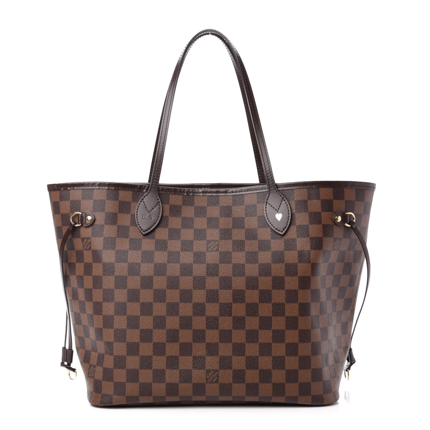 Damier Ebene Neo Neverfull MM Rose Ballerine