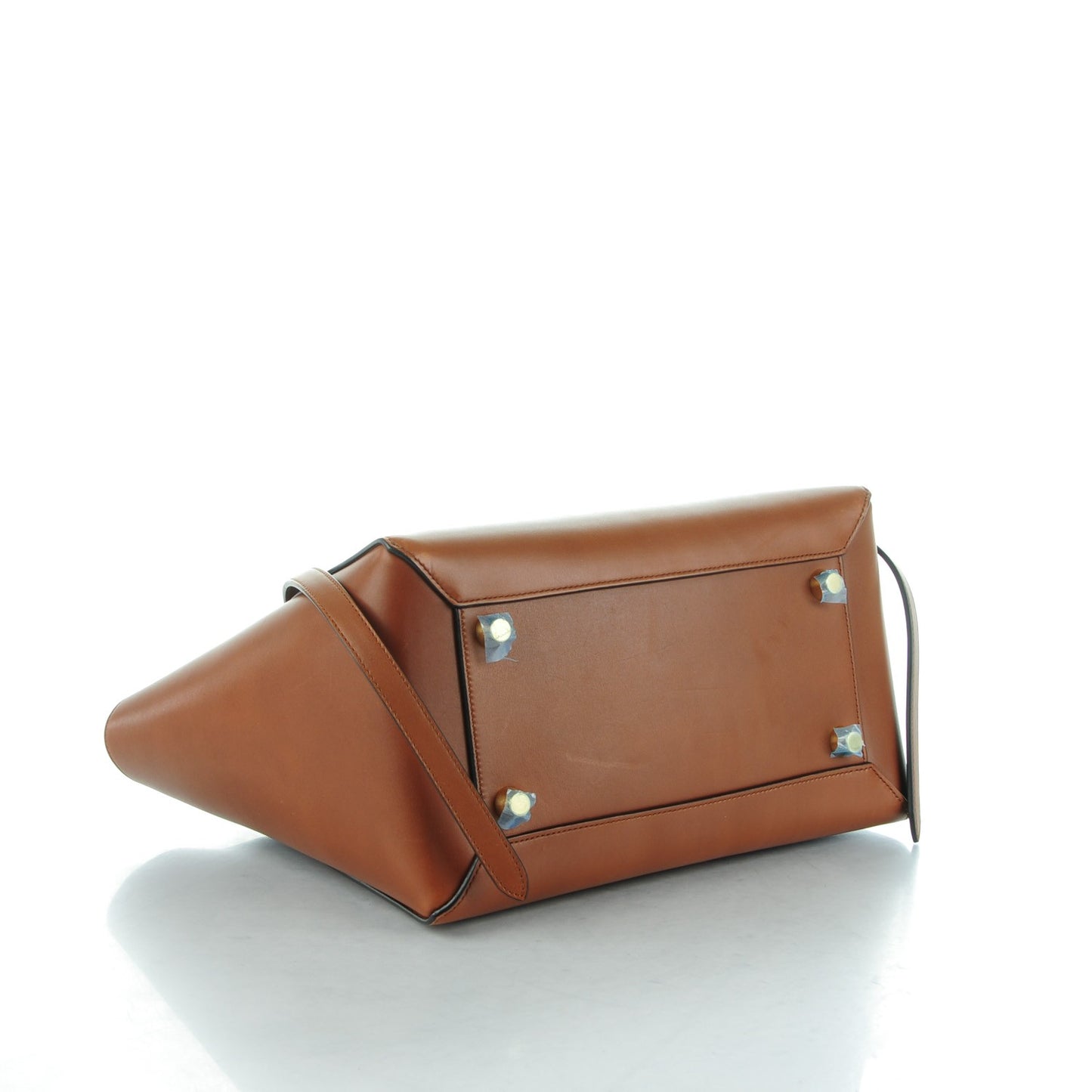 Natural Calfskin Mini Belt Bag Tan