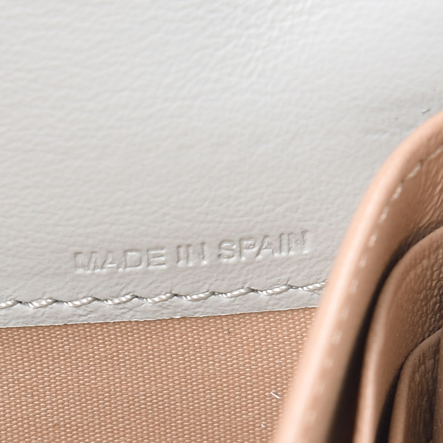 Chloe Calfskin Georgia Flap Wallet Airy Grey 8 of 9
