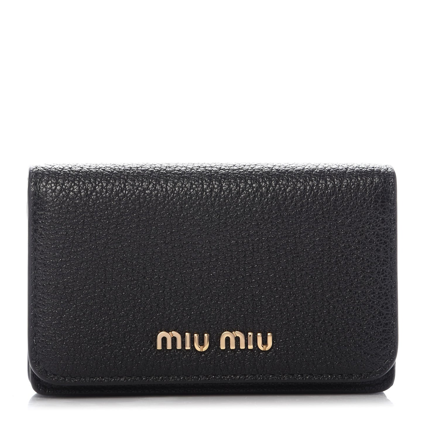 Madras Card Holder Black Rosa