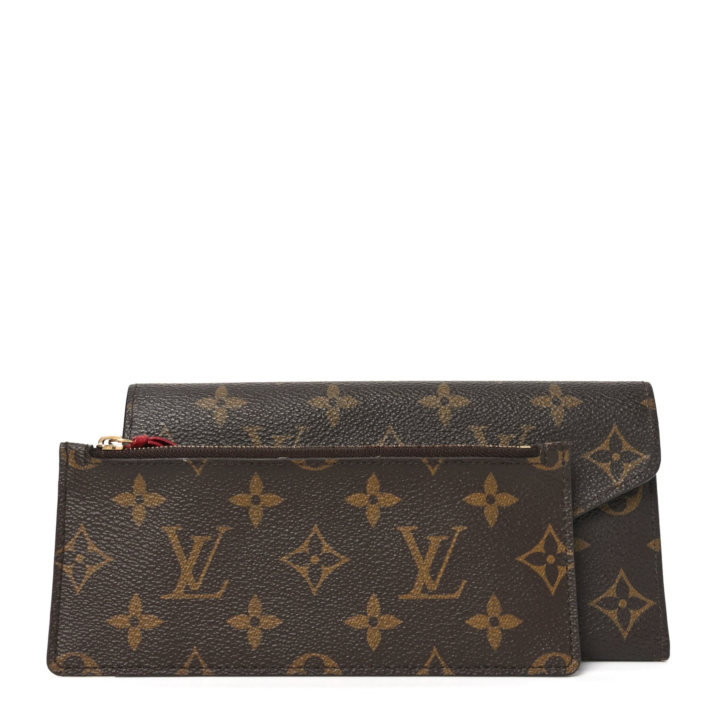 Monogram Josephine Wallet Red
