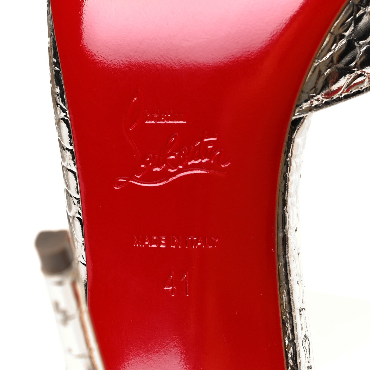 Metallo Cocco Iriza 100 Pumps 41 Platine