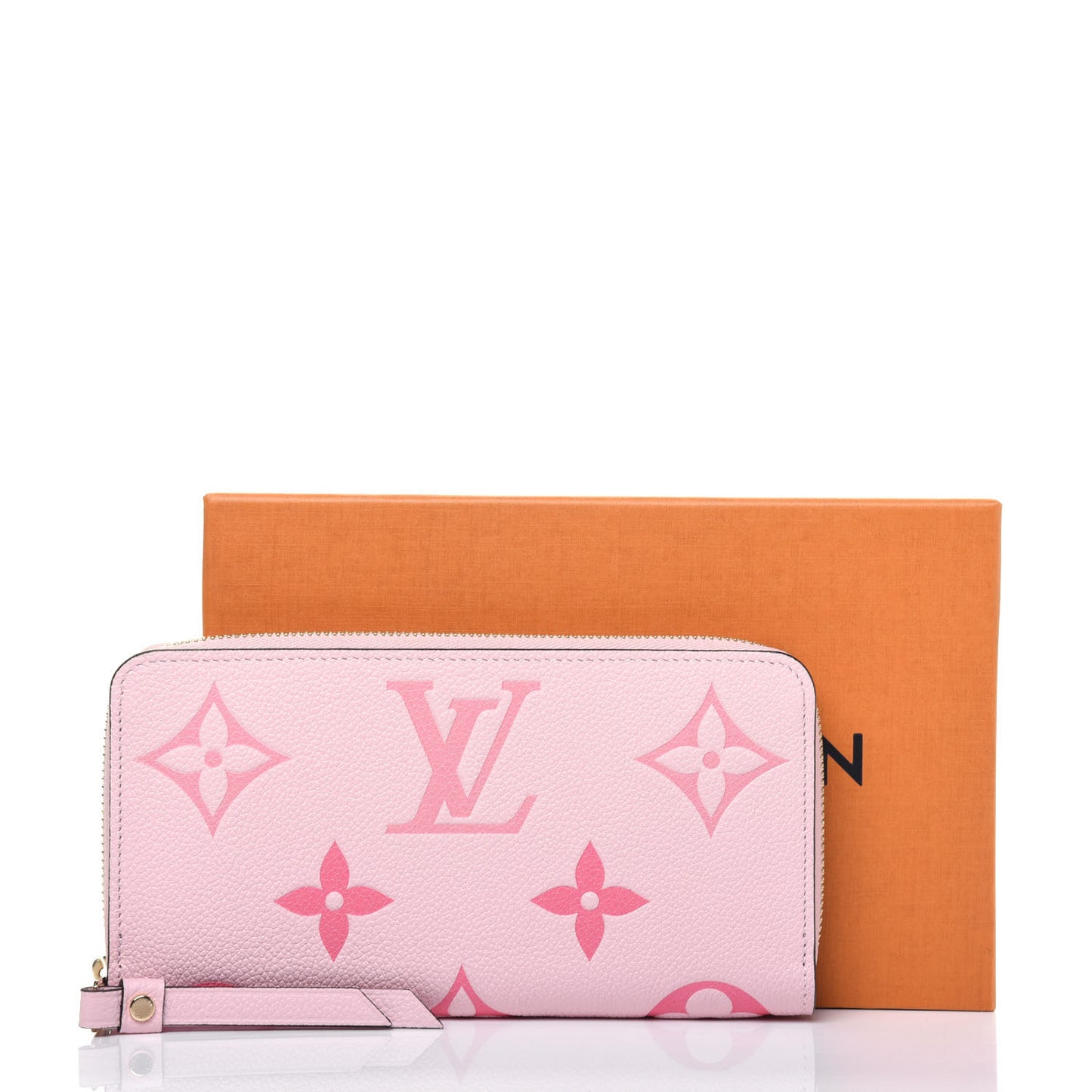 Empreinte Monogram Giant By The Pool Zippy Wallet Bouton De Rose