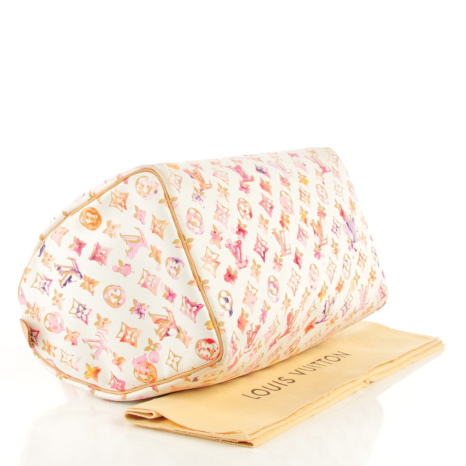 Louis Vuitton Watercolor Aquarelle Speedy 35 White 4 of 7