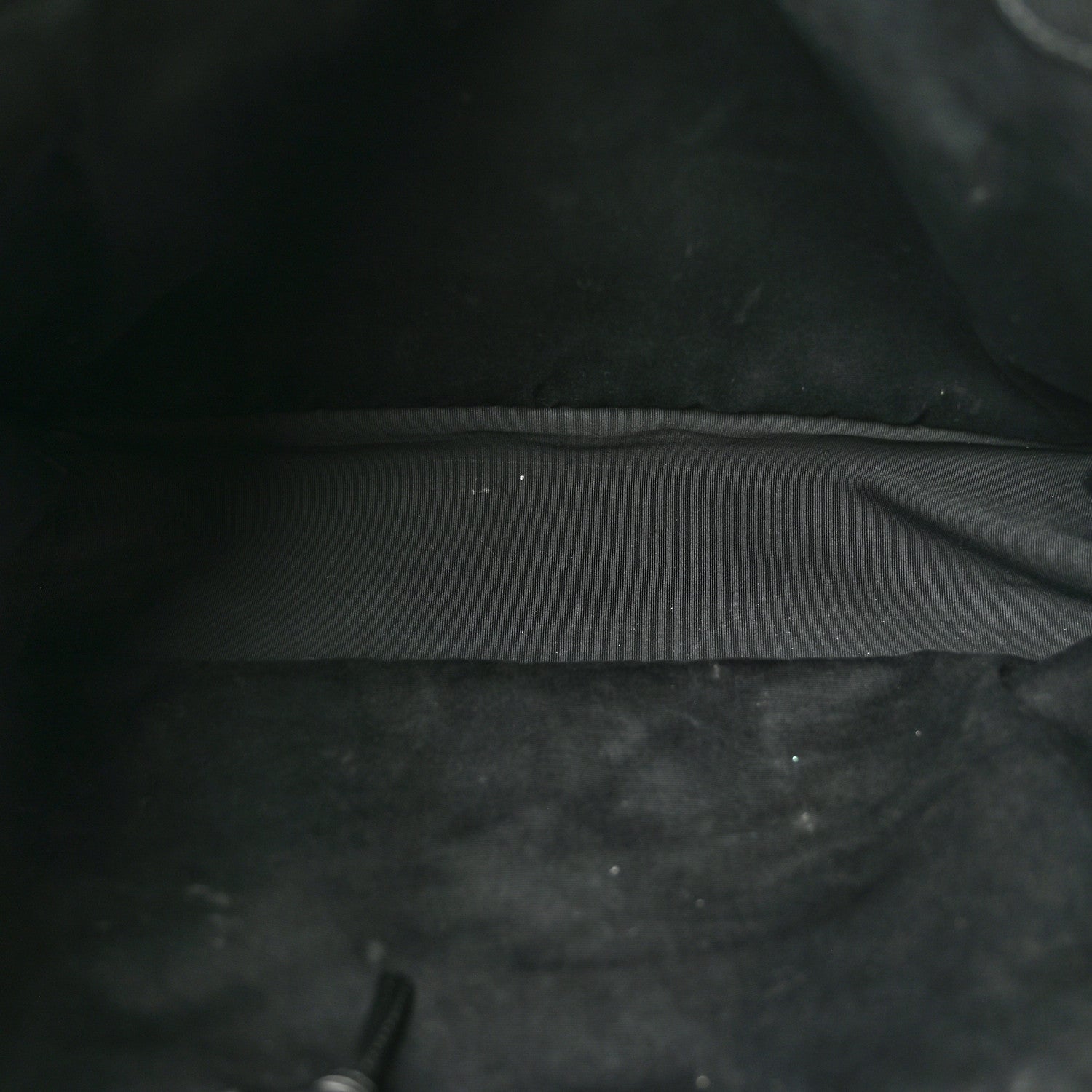 Saint Laurent Raffia Linen Calfskin Small Rive Gauche Tote Black 5 of 14