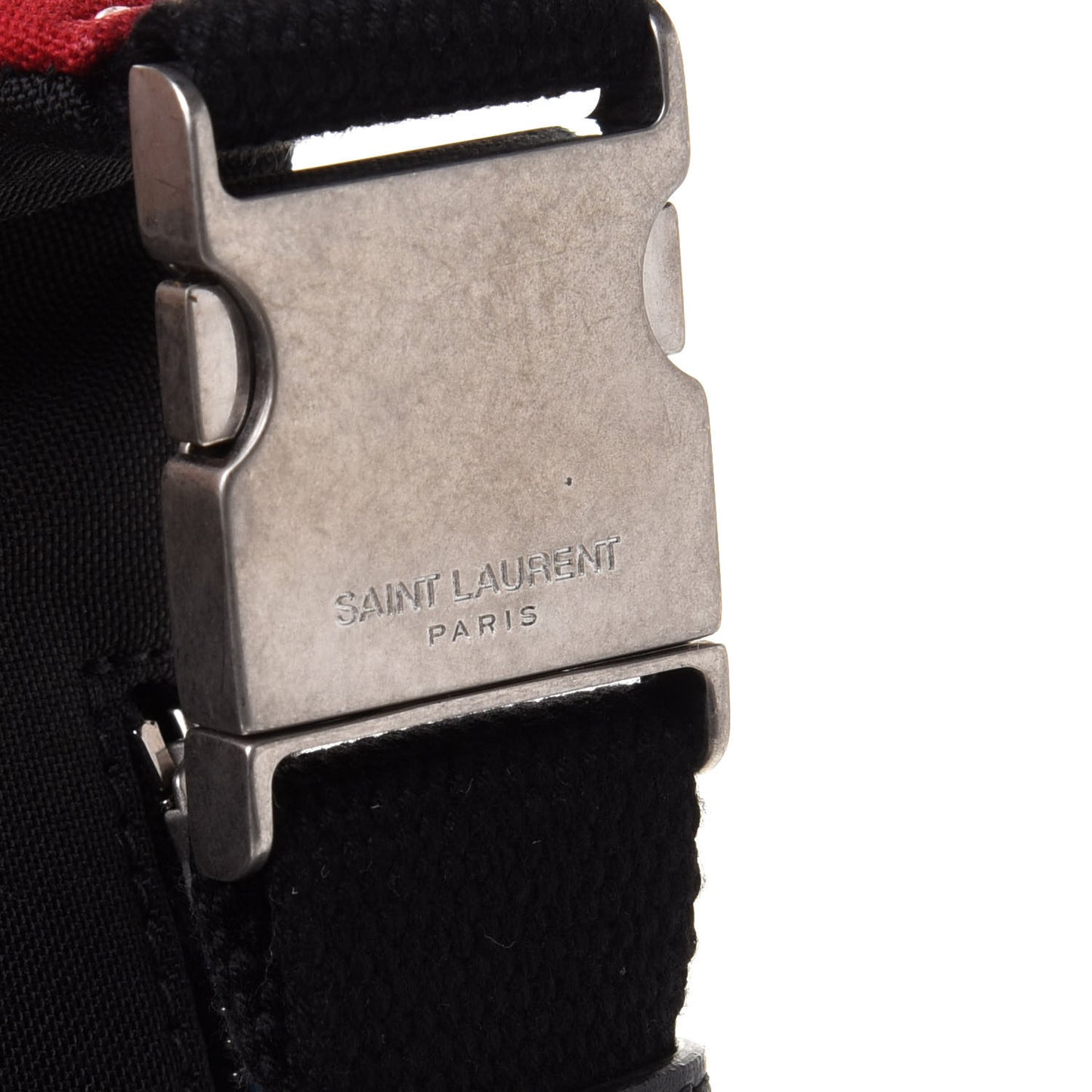 Canvas Classic Belt Bag Red Blue White