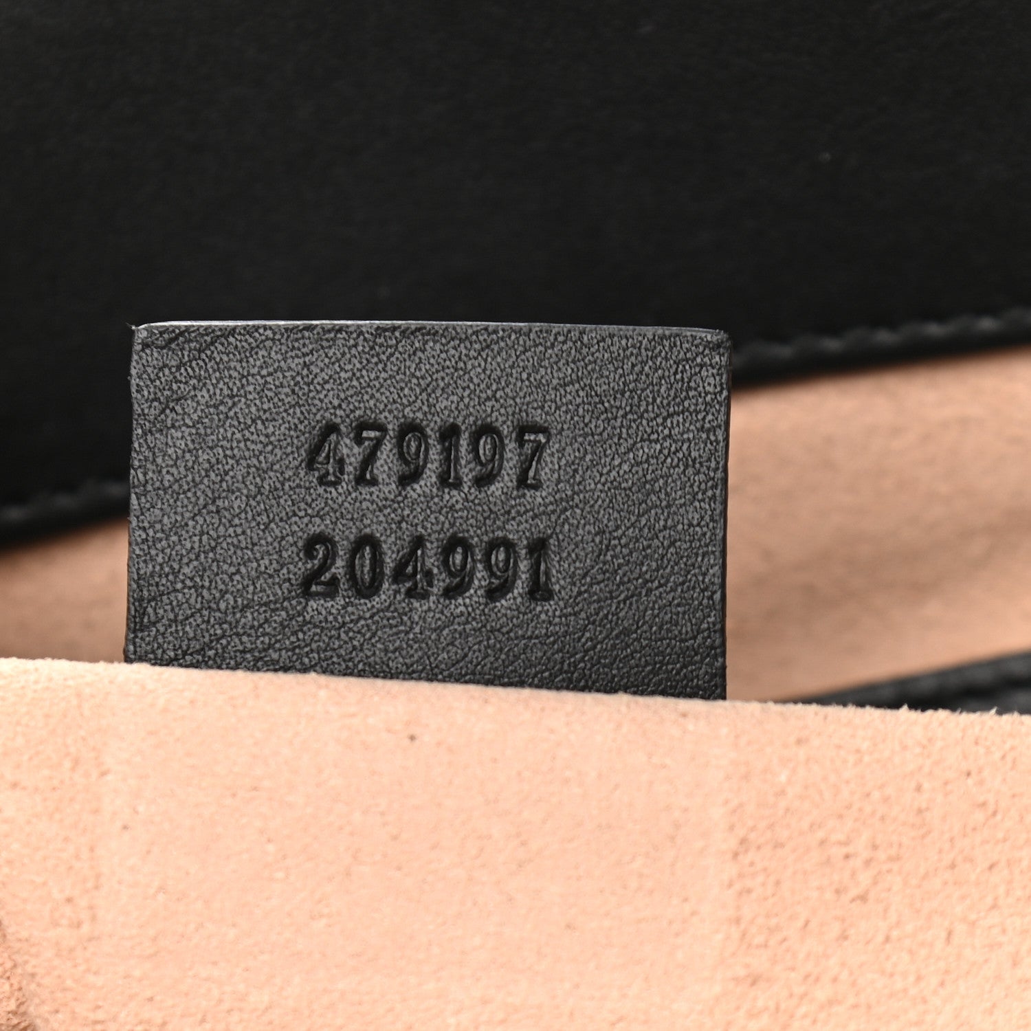 Gucci Guccissima Medium Padlock Tote Black 7 of 9