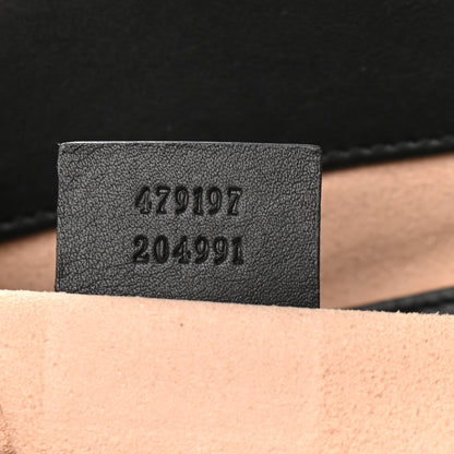 Gucci Guccissima Medium Padlock Tote Black 7 of 9
