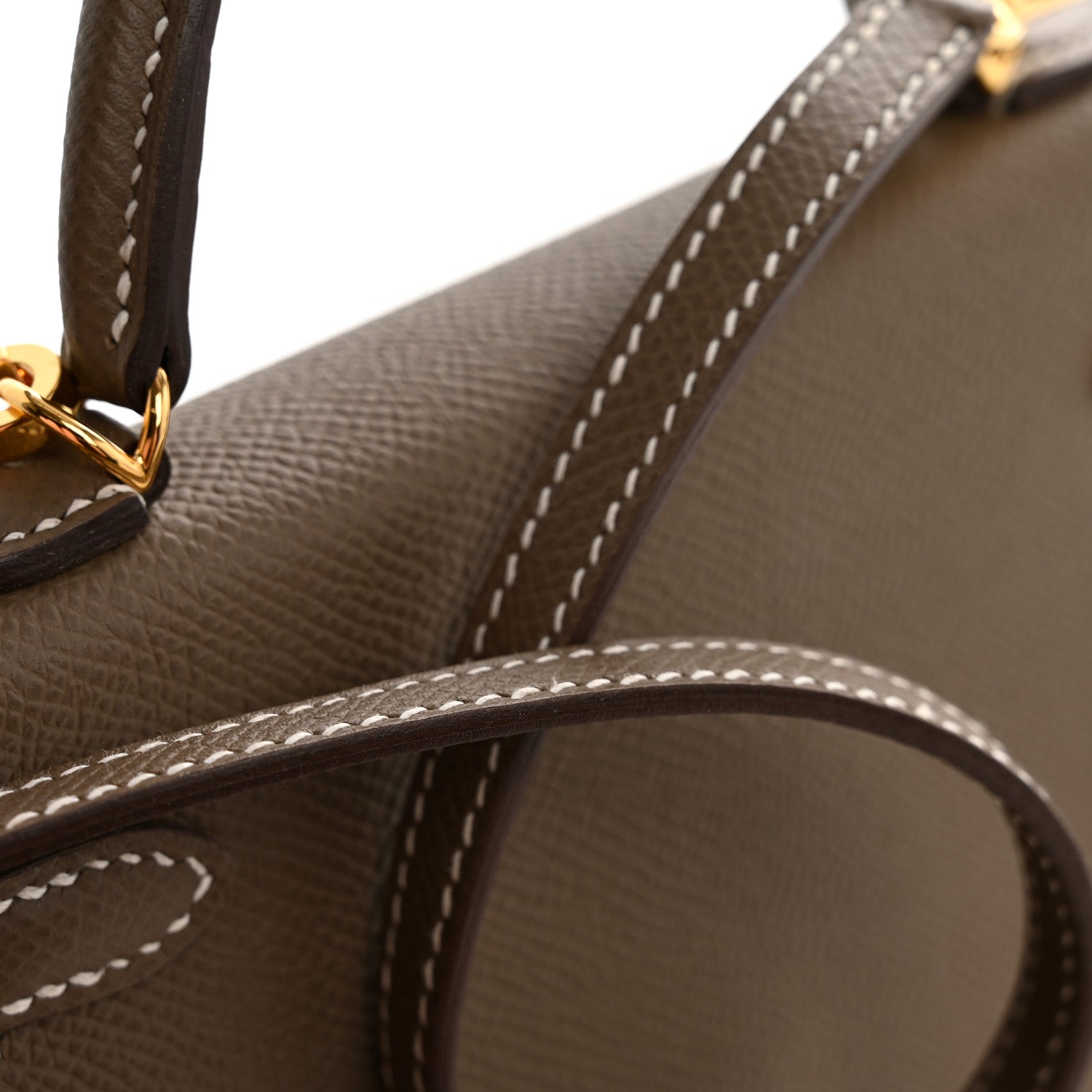 Hermes Epsom Mini Kelly Sellier 20 Etoupe 13 of 14