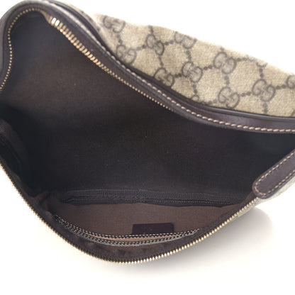 Gucci GG Supreme Monogram Belt Bag Dark Brown 5 of 10