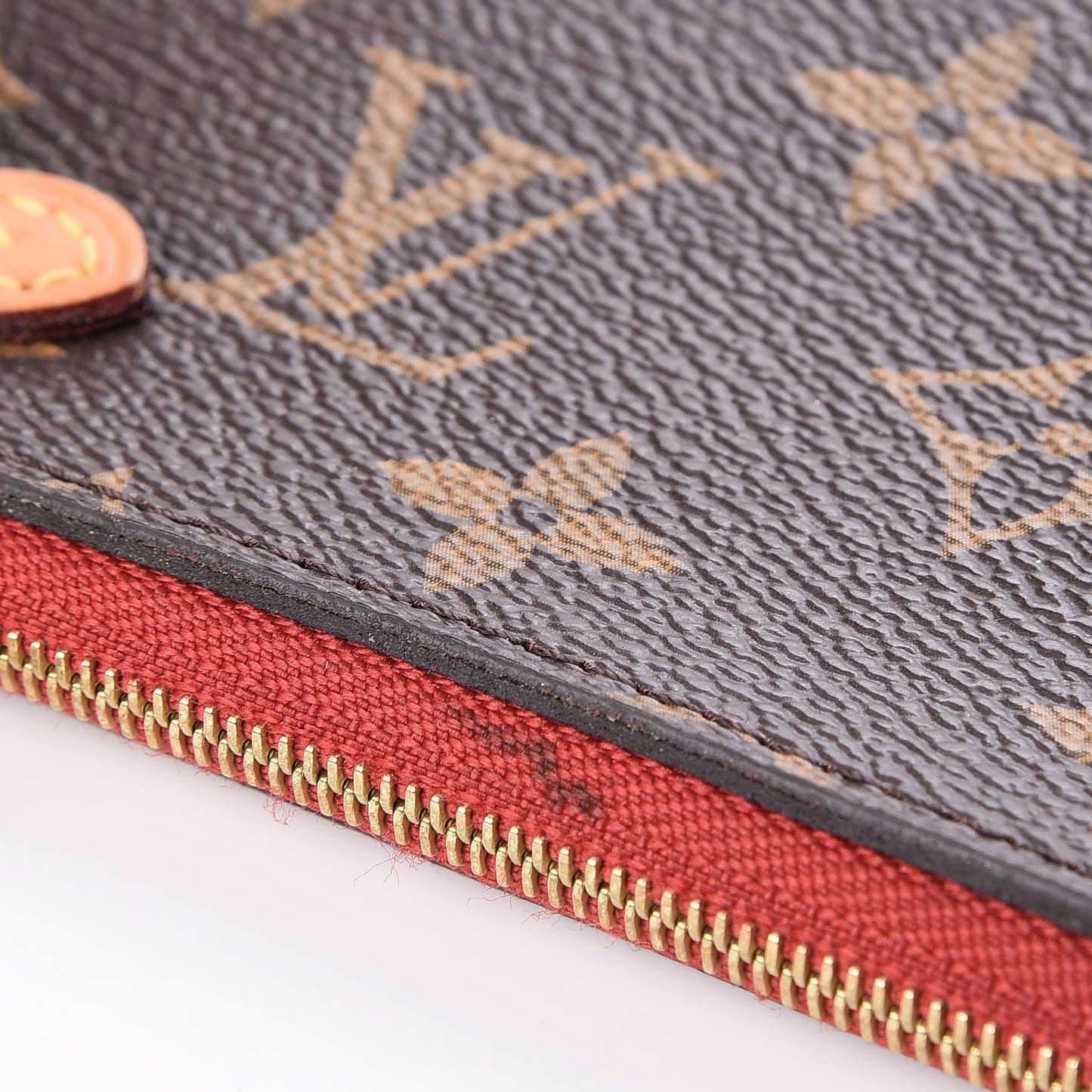 Monogram Neverfull MM GM Pochette Cherry