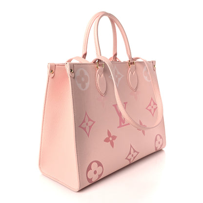 Louis Vuitton Empreinte Monogram Giant Onthego MM Degrade Rose 3 of 9
