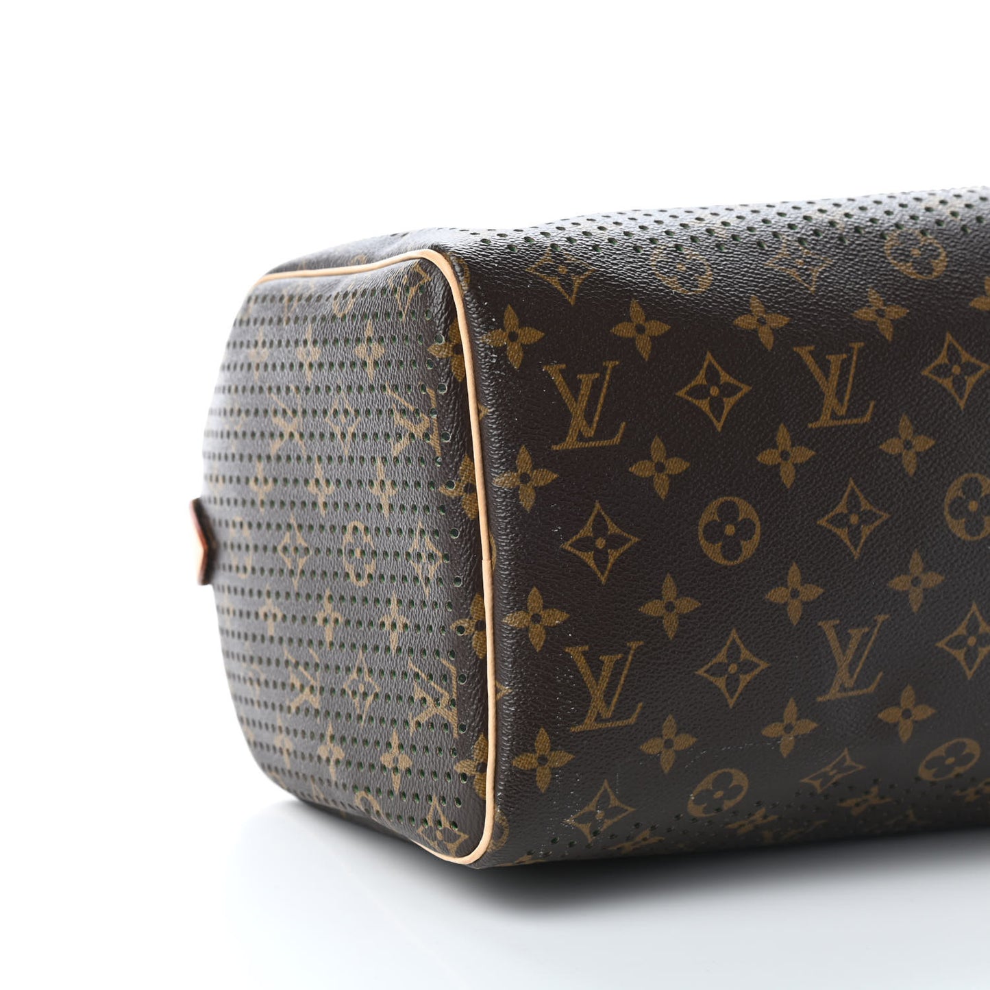 Monogram Perforated Speedy 30 Green