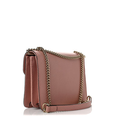 Gucci Dollar Calfskin Small Interlocking G Shoulder Bag Soft Pink 4 of 8
