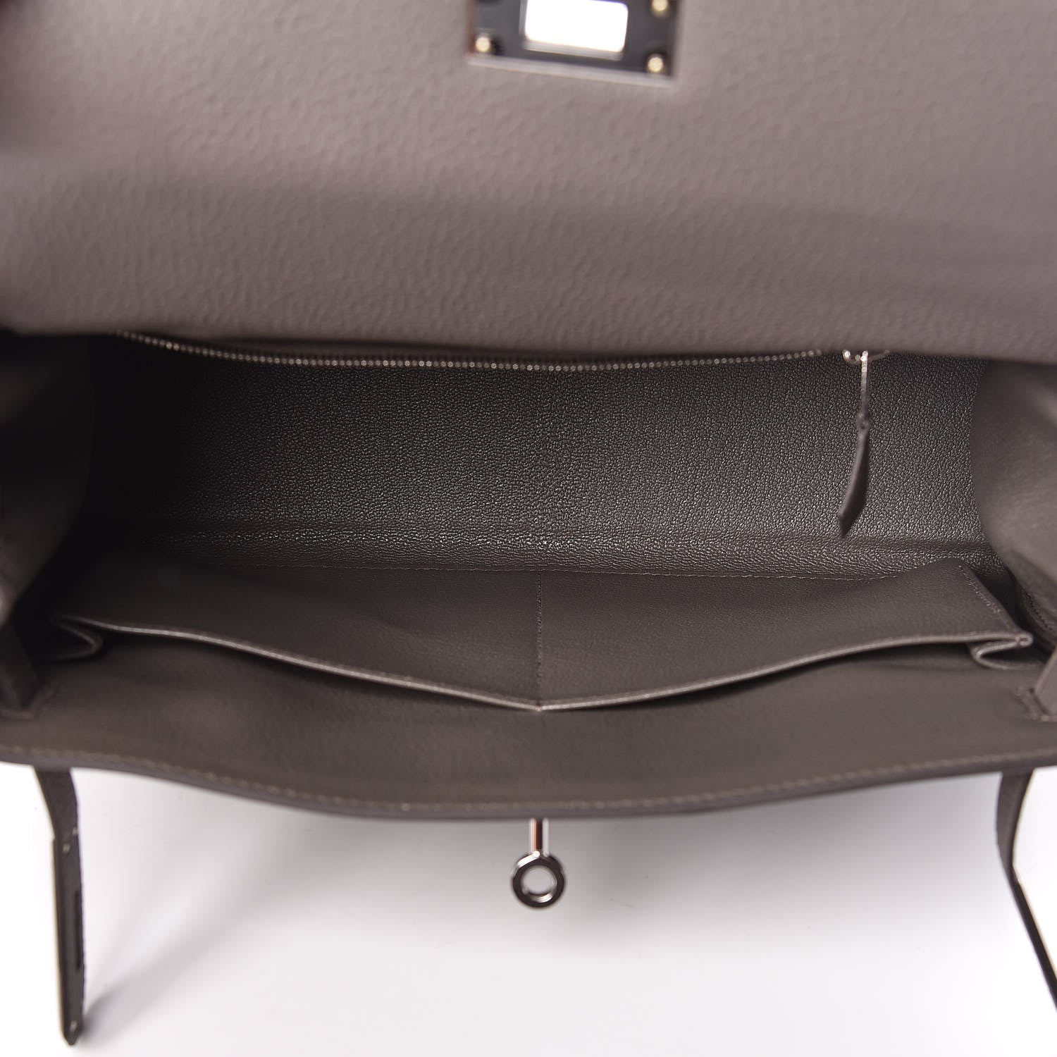 Hermes Togo Kelly Retourne 28 Etain 6 of 34