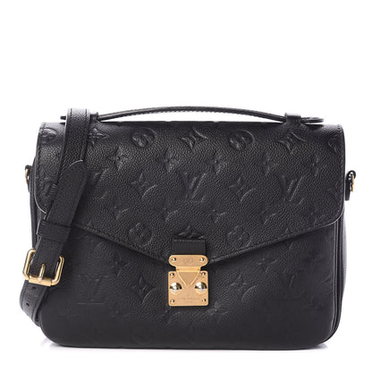 Louis Vuitton Empreinte Pochette Metis Black 1 of 9