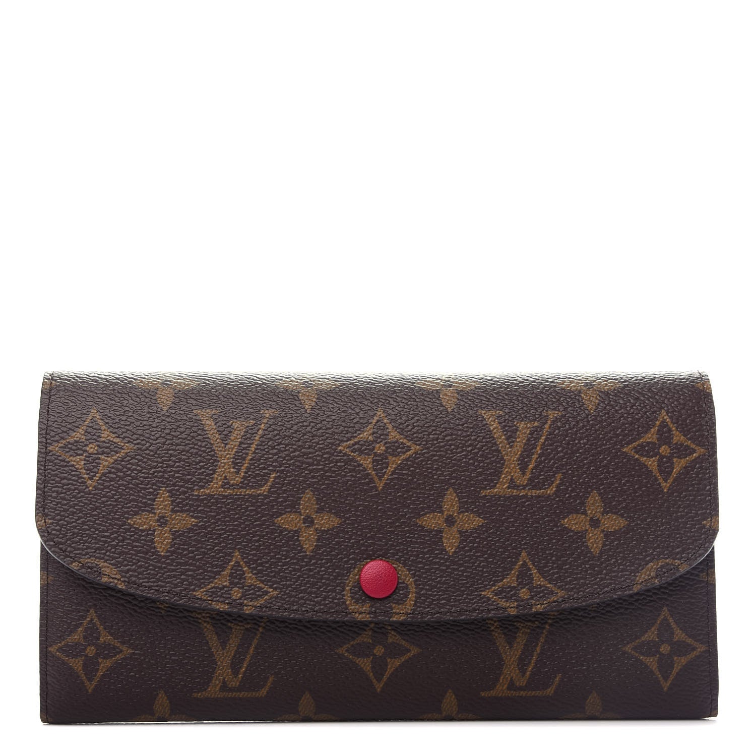Louis Vuitton Monogram Emilie Wallet Fuchsia 1 of 8